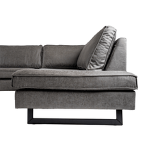 Hoekbank Twenty Five 4-zits Rechts Antraciet Mahom