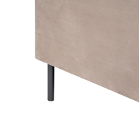 Hoekbank Malaga 4-zits Links Crème Mahom