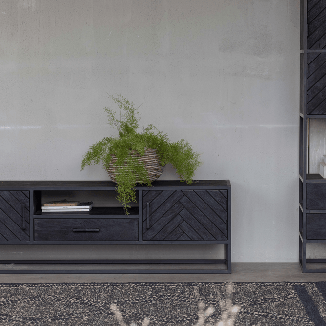 Mangohouten Eettafel Tulsa