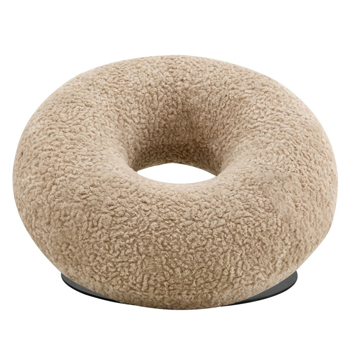 Fauteuil Donut Crème Zacht Teddy Mahom