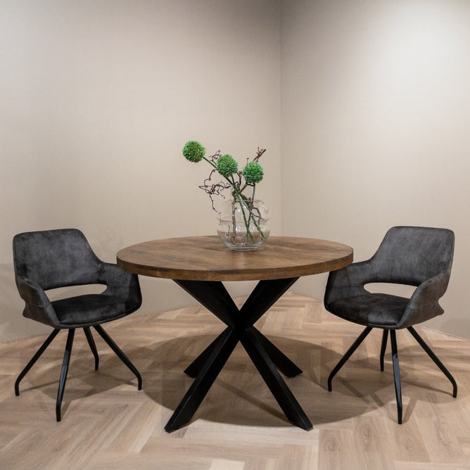 Mangohouten Eettafel Tulsa