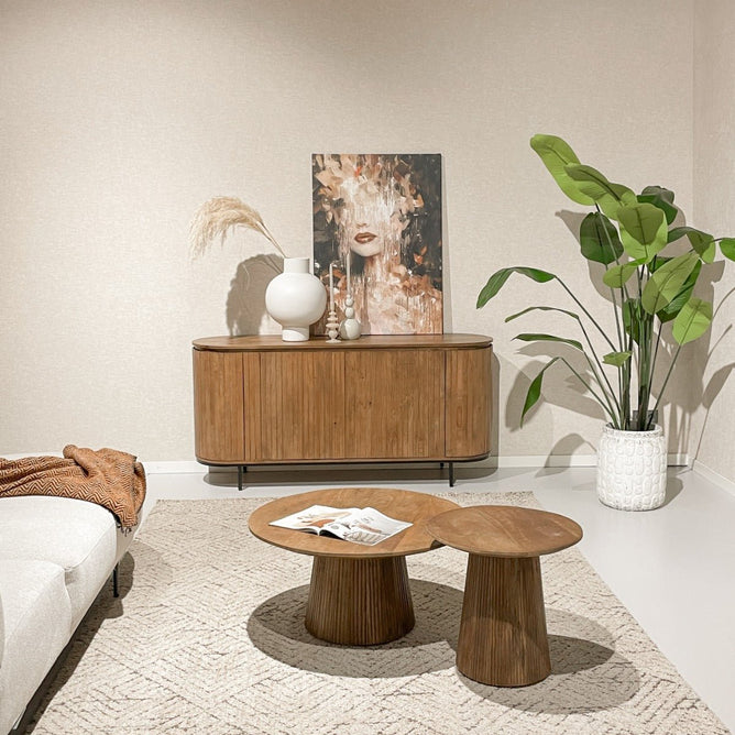 Mangohouten Eettafel Tulsa