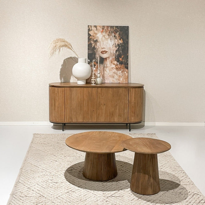 Mangohouten Eettafel Tulsa
