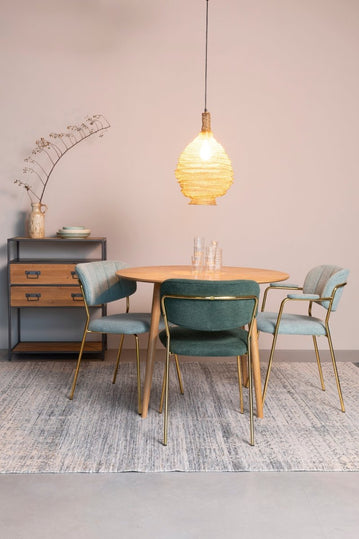 Stoel Linnea Goud/Lichtgroen Jacob Jenzens