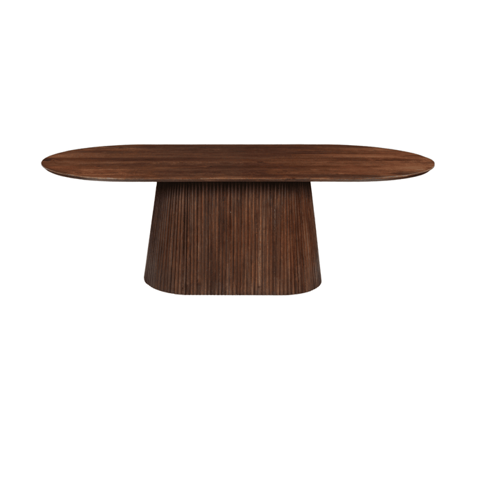 Eettafel Takumi Ovaal 210x110 cm Mahom