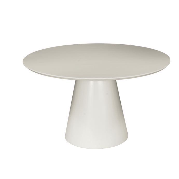 Eetafel Ivory MDF Rond 130 cm Mahom