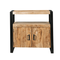 Mangohouten Dressoir Britt 80 cm 2 deuren Mahom