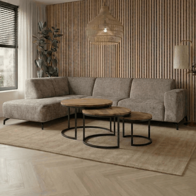 Mangohouten Eettafel Tulsa