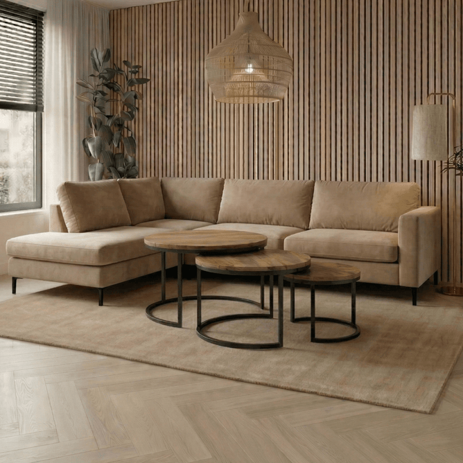 Mangohouten Eettafel Tulsa