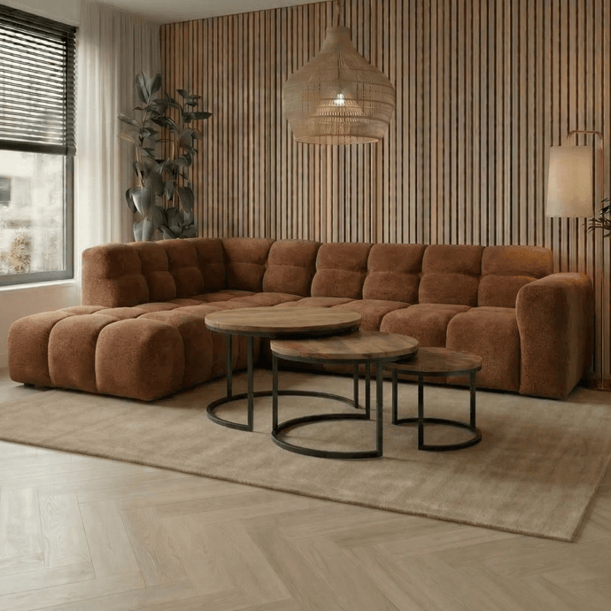 Hoekbank Noah 4-zits Links Terra Mahom – Mangohoutonline