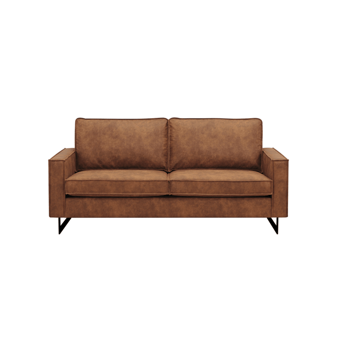 Bank Barcelona 2-zits Cognac Mahom