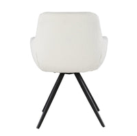 Eetkamerstoel Doreen Boucle White
