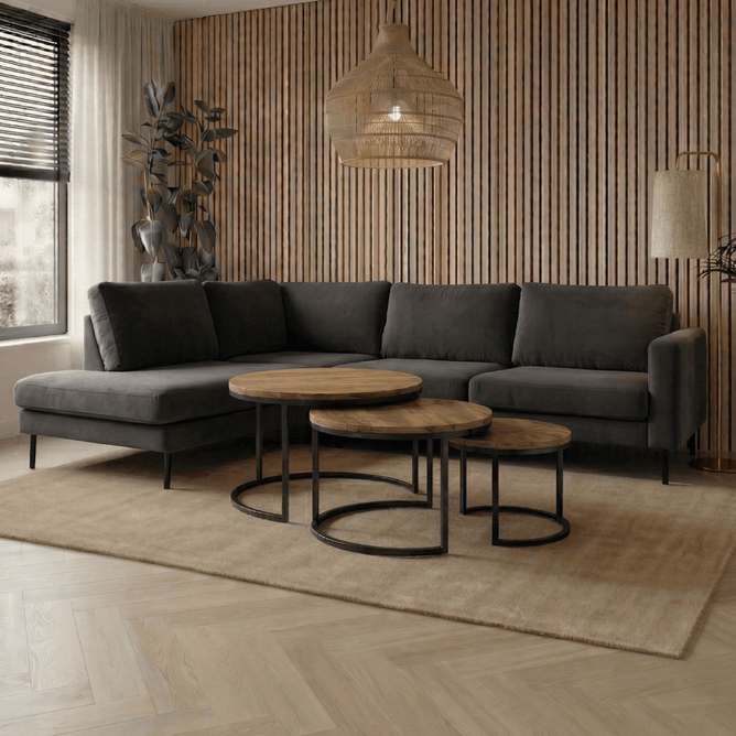 Mangohouten Eettafel Tulsa