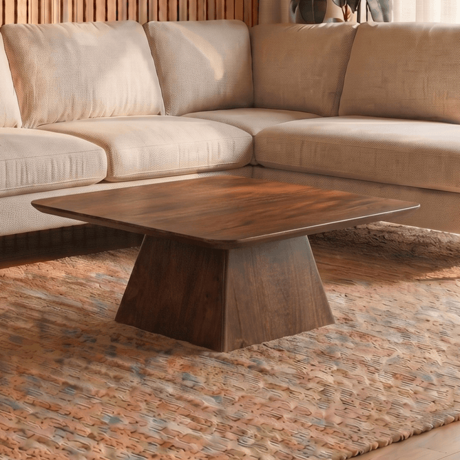 Mangohouten Eettafel Tulsa