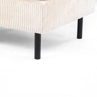 Hoekbank Lincoln 4-zits Rechts Beige