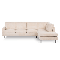 Hoekbank Lincoln 4-zits Rechts Beige