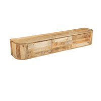 Mangohouten TV Meubel Kalano zwevend 150 cm Mahom