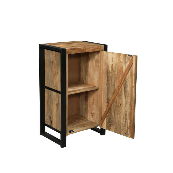 Mangohouten Dressoir Britt 55 cm 1 deur Mahom