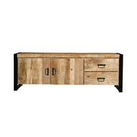 Tv Meubel Britt 150 cm 2 deuren 2 lades Mahom
