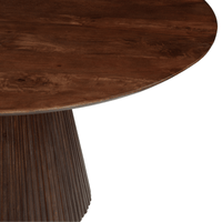 Eettafel Japandi Takumi Rond 130 cm Mahom