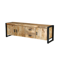 Tv Meubel Britt 180 cm 3 deuren 2 lades Mahom