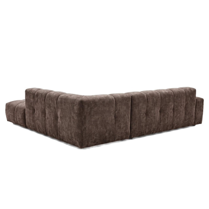 Hoekbank Noah 4-zits Rechts Espresso Mahom