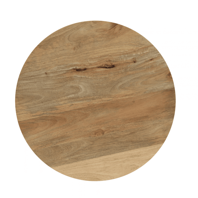 Salontafel Mori Rond 60 cm Houten onderstel Mahom