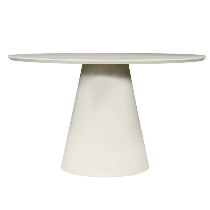 Eetafel Ivory MDF Rond 130 cm Mahom