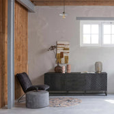 Mangohouten Dressoir 210 cm