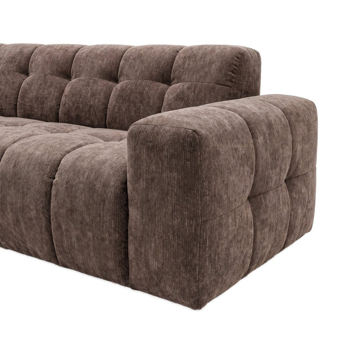 Hoekbank Noah 4-zits Links Espresso Mahom