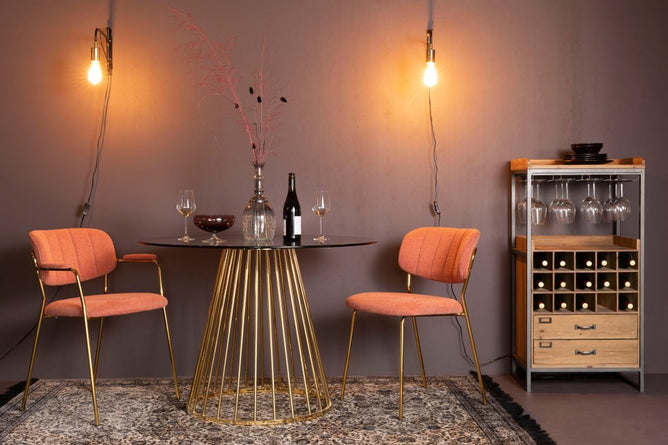 Mangohouten Eettafel Tulsa