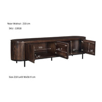 Noor Walnut 210cm