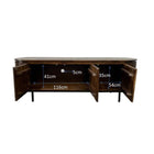 Noor TV Meubel Walnut 170cm