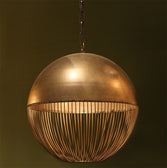 Hanglamp Kaspian M brons