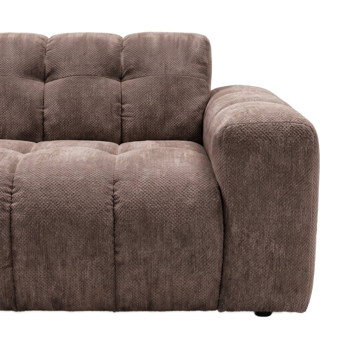 Hoekbank Noah 4-zits Links Espresso Mahom