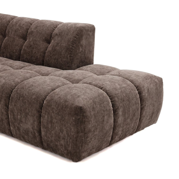 Hoekbank Noah 4-zits Rechts Espresso Mahom