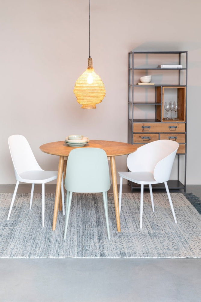 Mangohouten Eettafel Tulsa