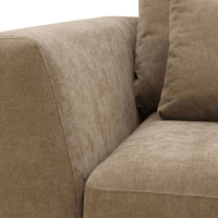 Bank Willow 3-zits Rechts Beige Mahom