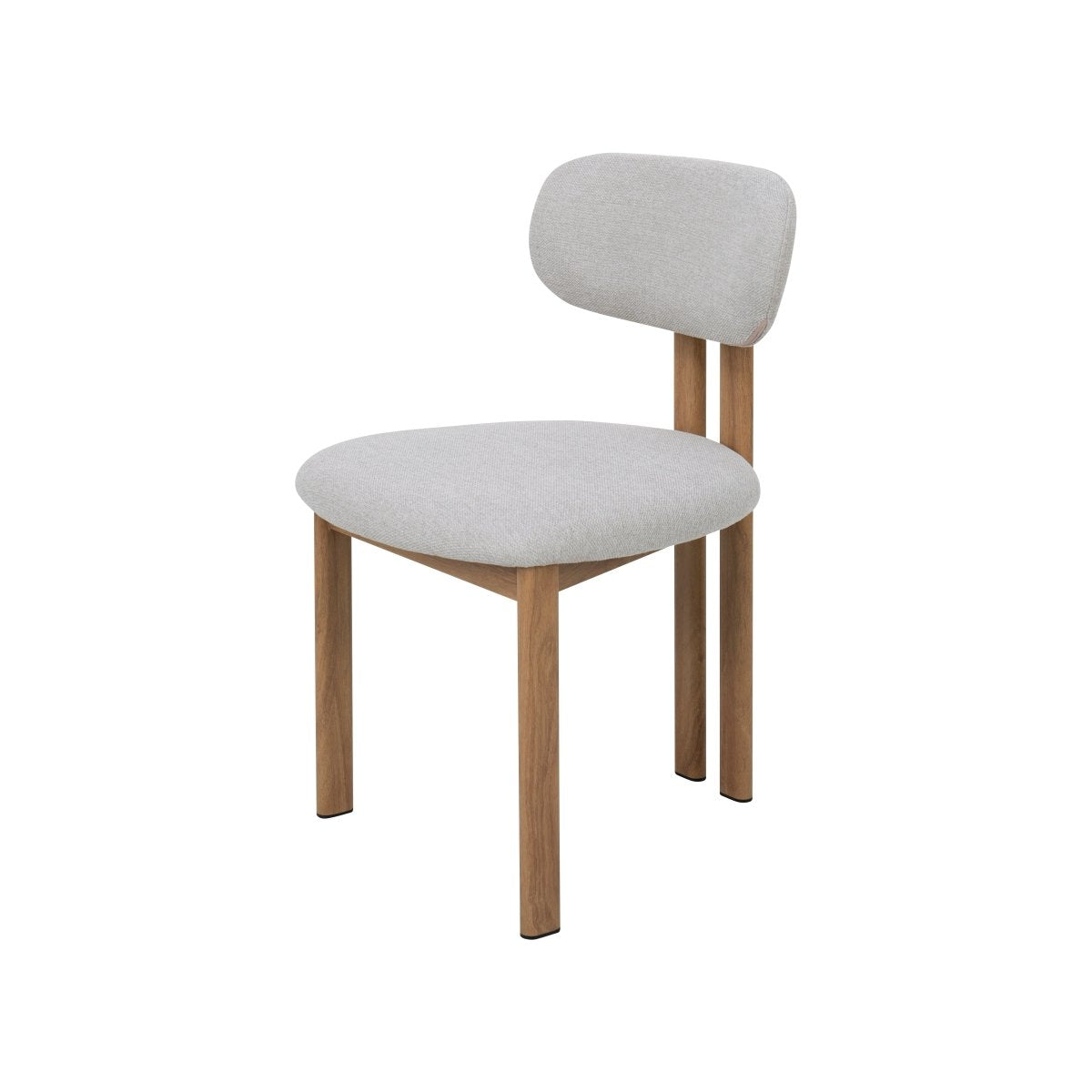 Mangohouten eetkamerstoel Noor beige