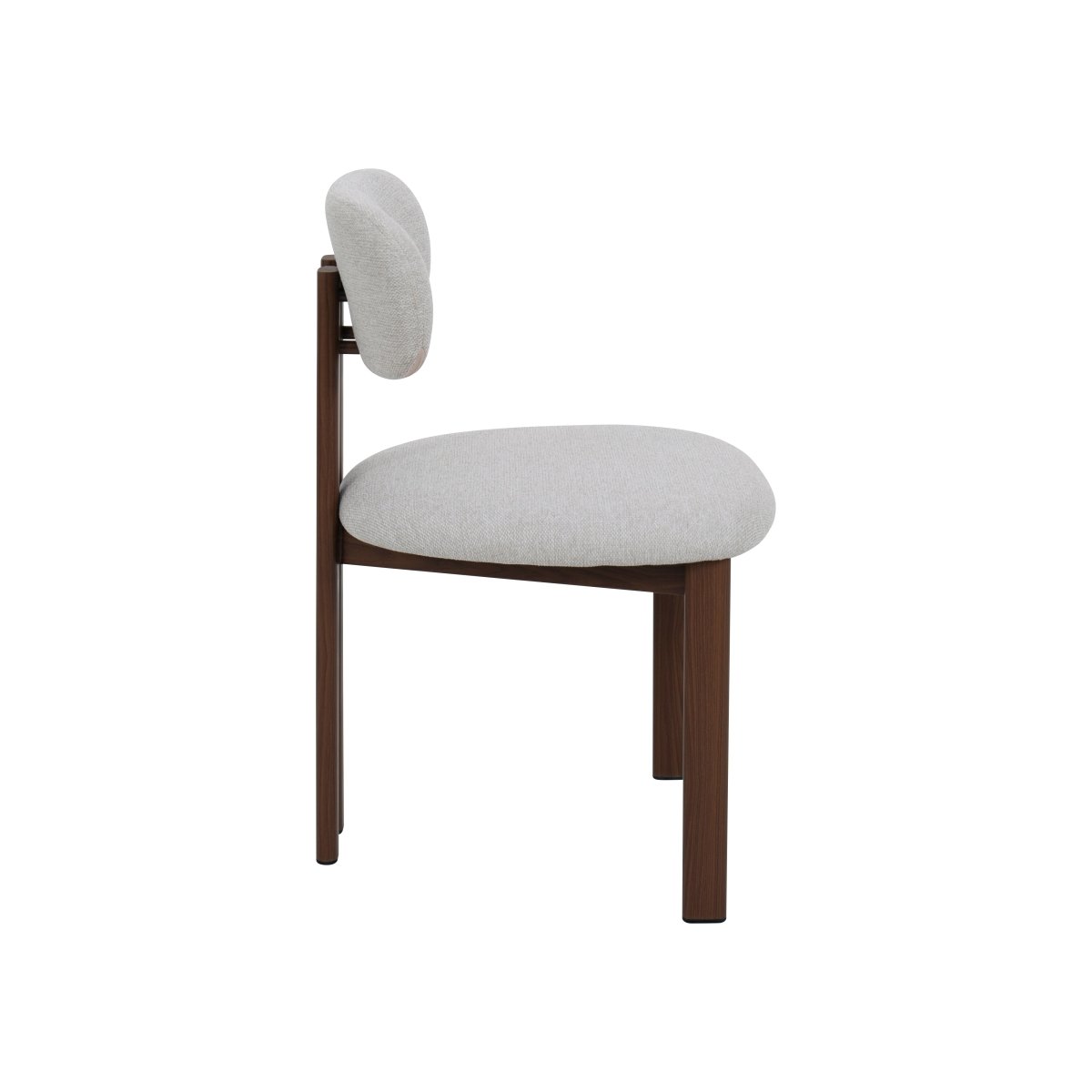 Mangohouten eetkamerstoel Noor beige