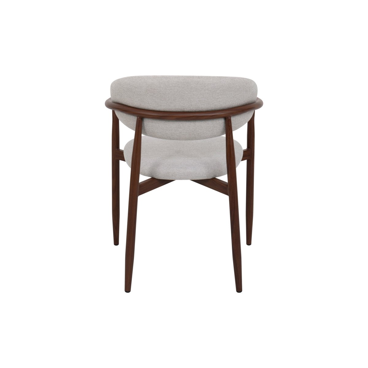 Mangohouten eetkamerstoel Alexia beige