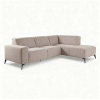 Hoekbank Brooklyn 4-zits Rechts Beige Mahom