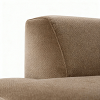 Hoekbank Isabel 4-zits Links Taupe Mahom