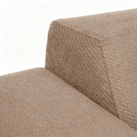 Hoekbank Isabel 4-zits Rechts Taupe Mahom