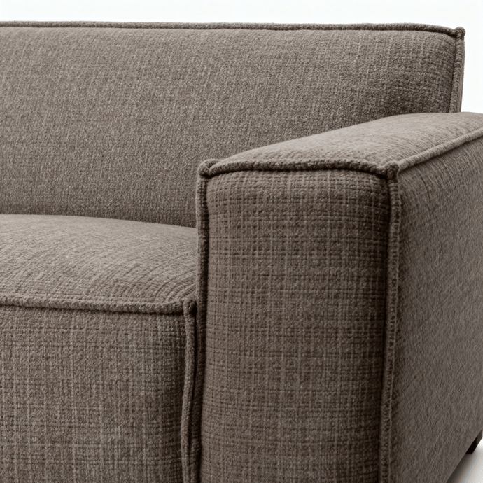 Hoekbank Milo 4-zits Links Taupe Mahom