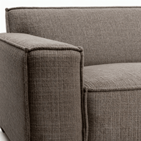 Hoekbank Milo 4-zits Rechts Taupe Mahom