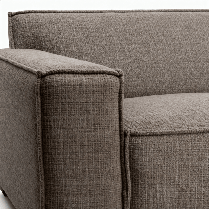 Hoekbank Milo 4-zits Rechts Taupe Mahom