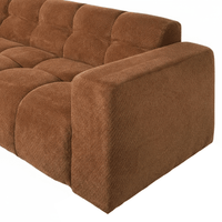 Hoekbank Noah 4-zits Links Koper Mahom