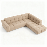 Hoekbank Noah 4-zits Rechts Crème Mahom