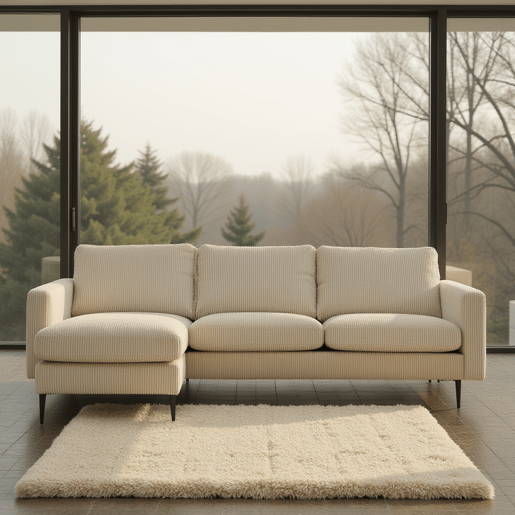 3 persoons zitbank creme